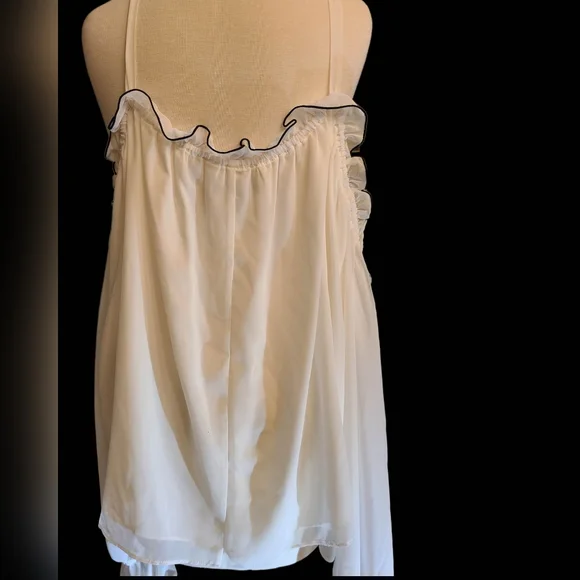 NWT Ryegrass size 3X white blouse - Picture 3 of 14